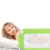 TecTake® Kinder Bettgitter Bettschutzgitter 102cm grün - 