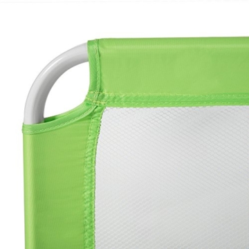 TecTake® Kinder Bettgitter Bettschutzgitter 102cm grün - 