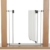 Impag Türschutzgitter Treppenschutzgitter 62 - 222 cm selbstschließend - zum Klemmen - ohne Bohren EasyStep + 20 Weiß - 