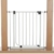 Impag Türschutzgitter Treppenschutzgitter 62 - 222 cm selbstschließend - zum Klemmen - ohne Bohren EasyStep + 20 Weiß - 
