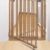 Safety 1st Easy Close Wood Treppenschutzgitter, mit Schwung schließbar, Türschutzgitter zum Klemmen, holz, bis 112 cm verlängerbar - 