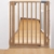 Safety 1st Easy Close Wood Treppenschutzgitter, mit Schwung schließbar, Türschutzgitter zum Klemmen, holz, bis 112 cm verlängerbar - 